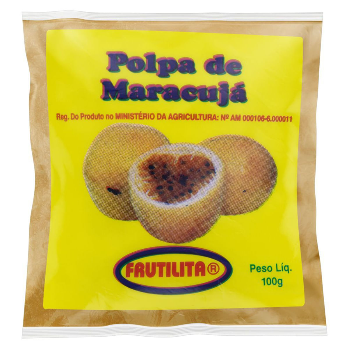 Polpa de Maracujá Frutilita 100g