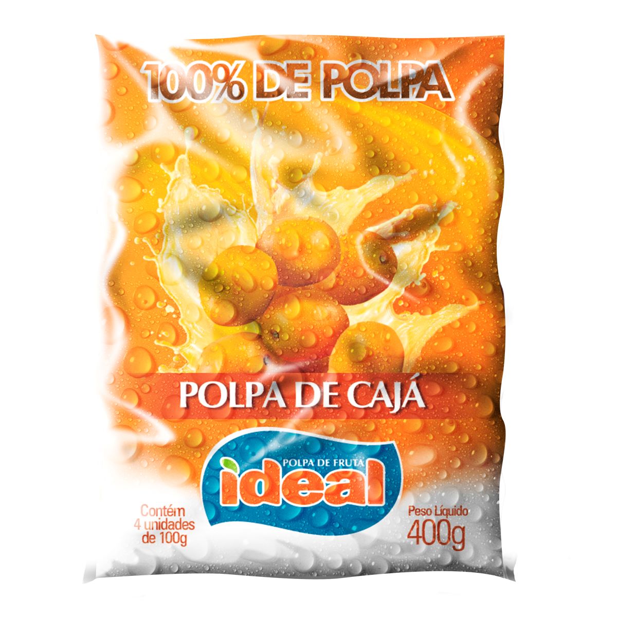 Polpa de Caja Polpa Ideal 400 g