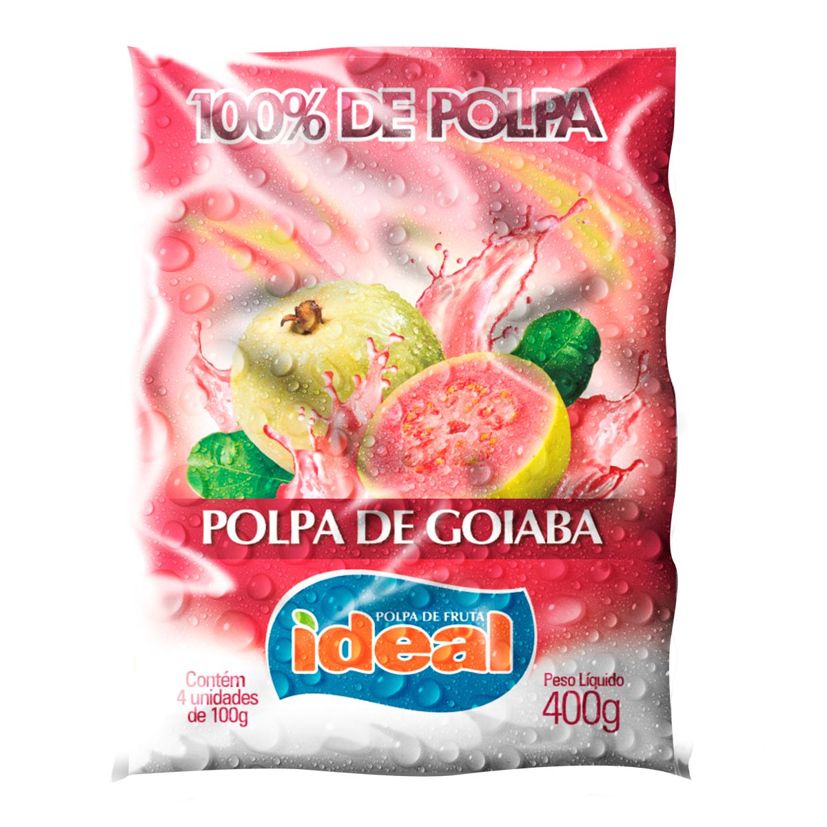 Polpa de Goiaba Polpa Ideal 400 g