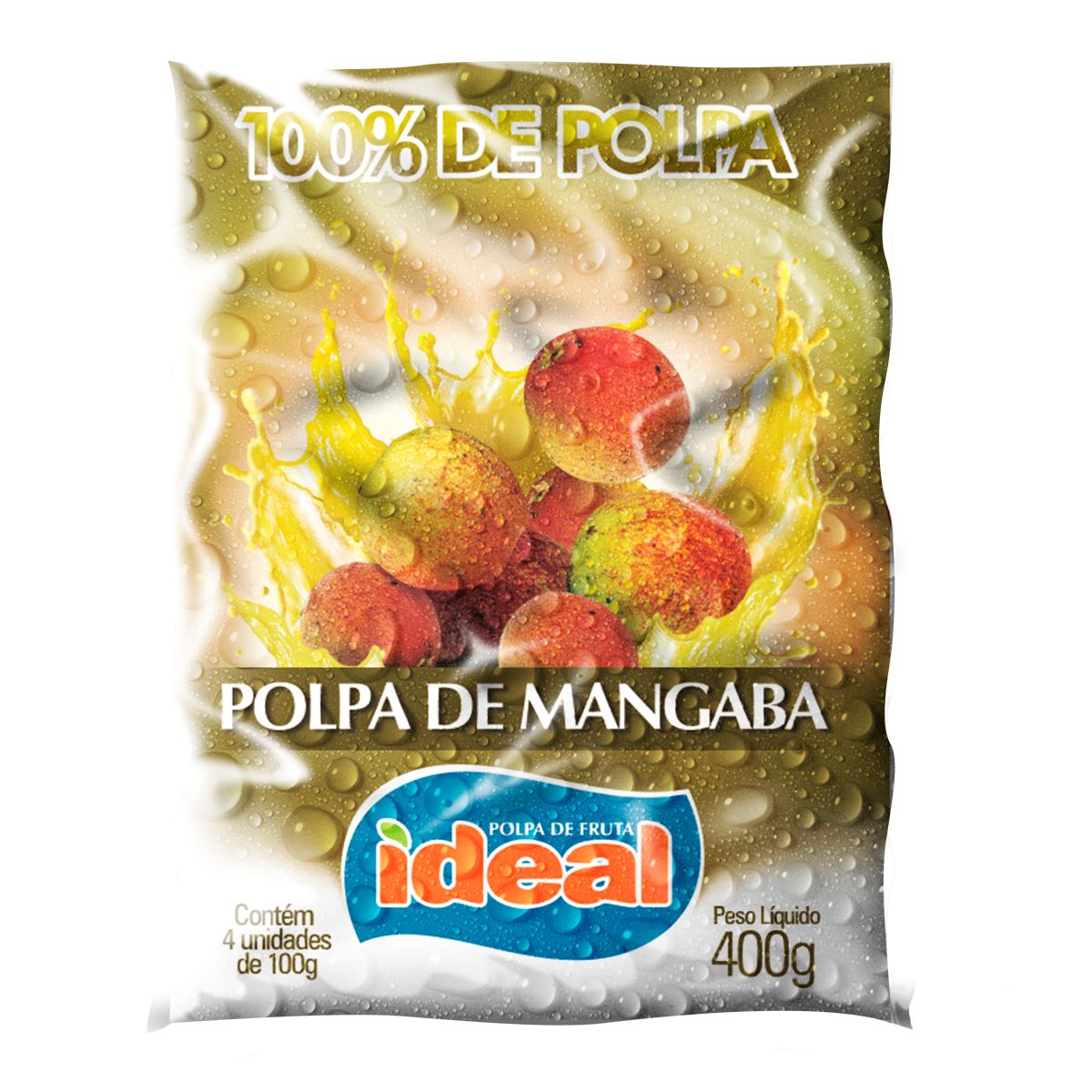 Polpa de Mangaba Polpa Ideal 400 g