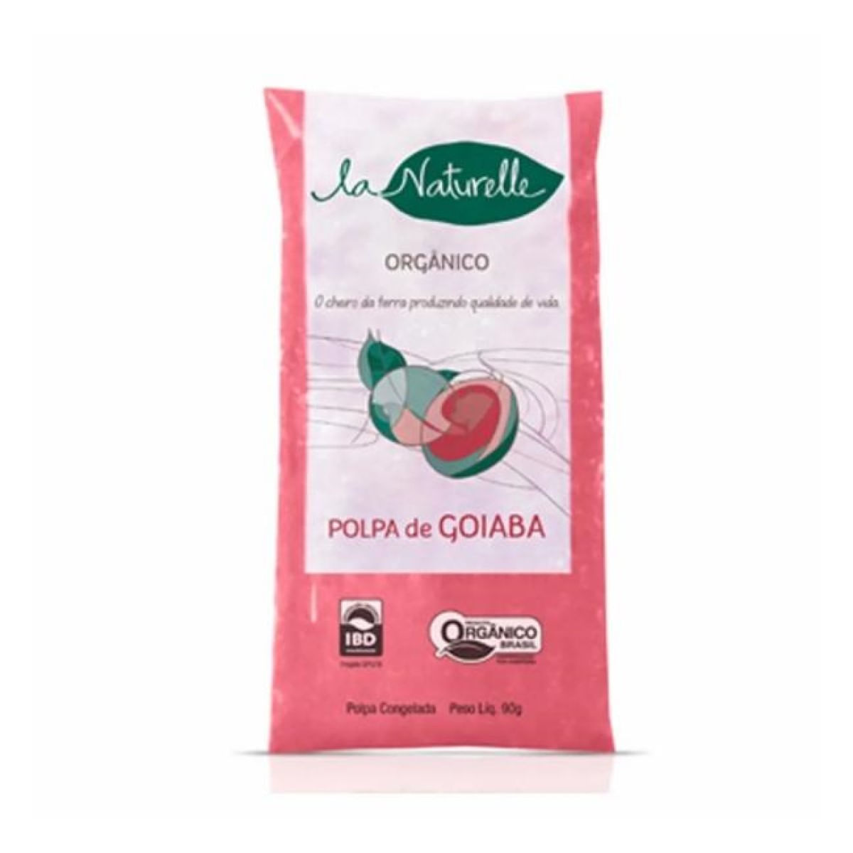 Polpa de Goiaba Orgânica La Naturelle 90 g