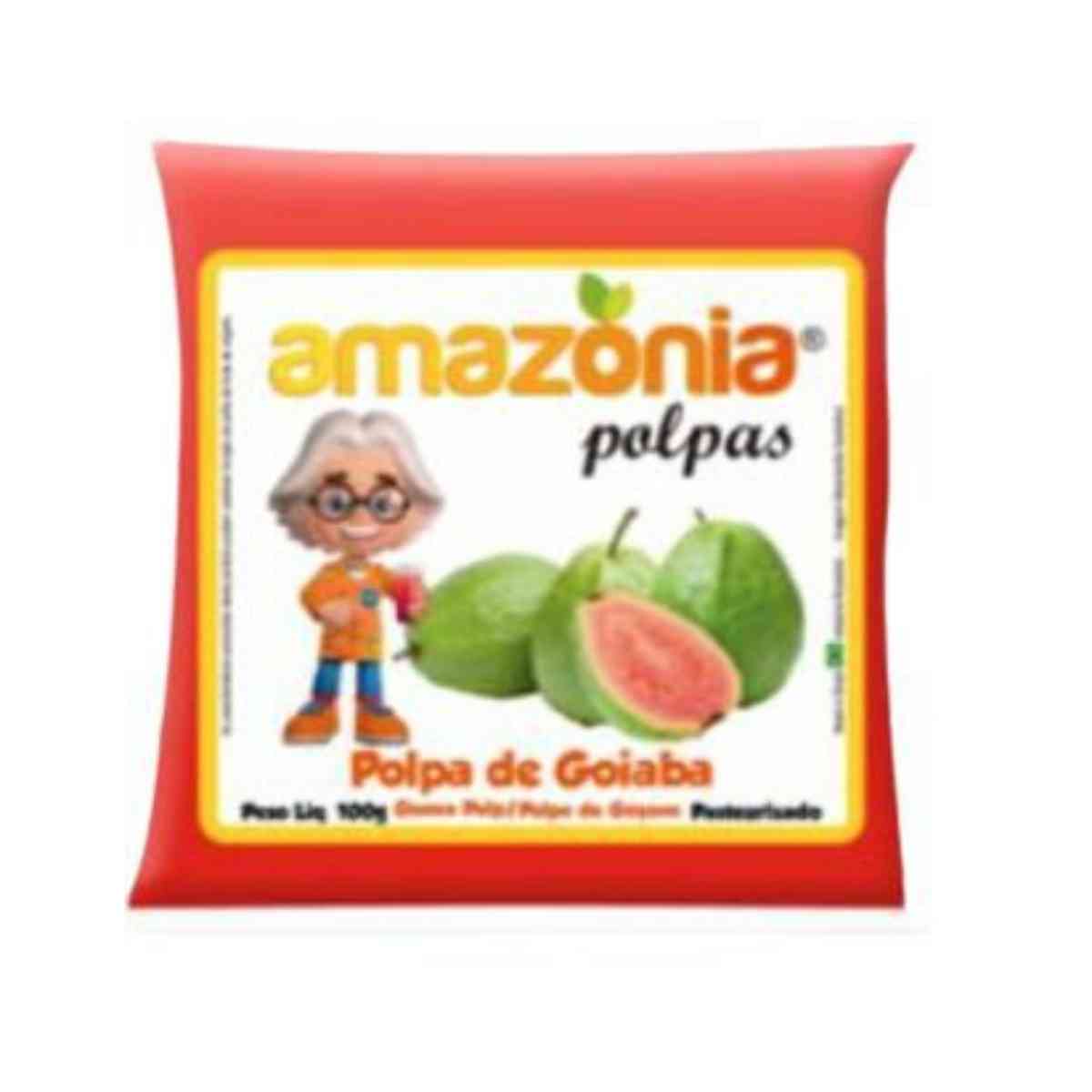 Polpa de Goiaba Amazônia Polpas 100 g