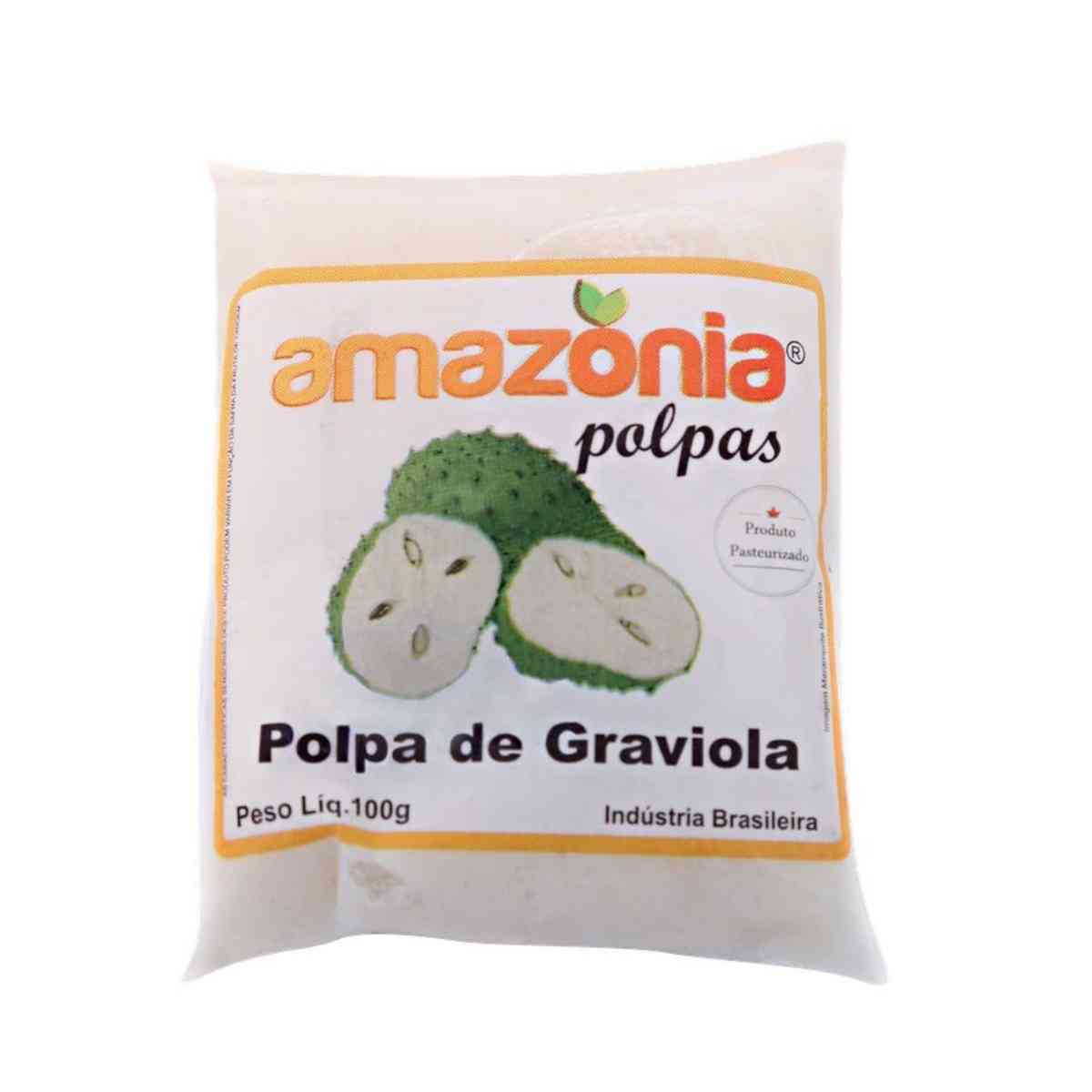 Polpa de Graviola Amazônia Polpas 100 g