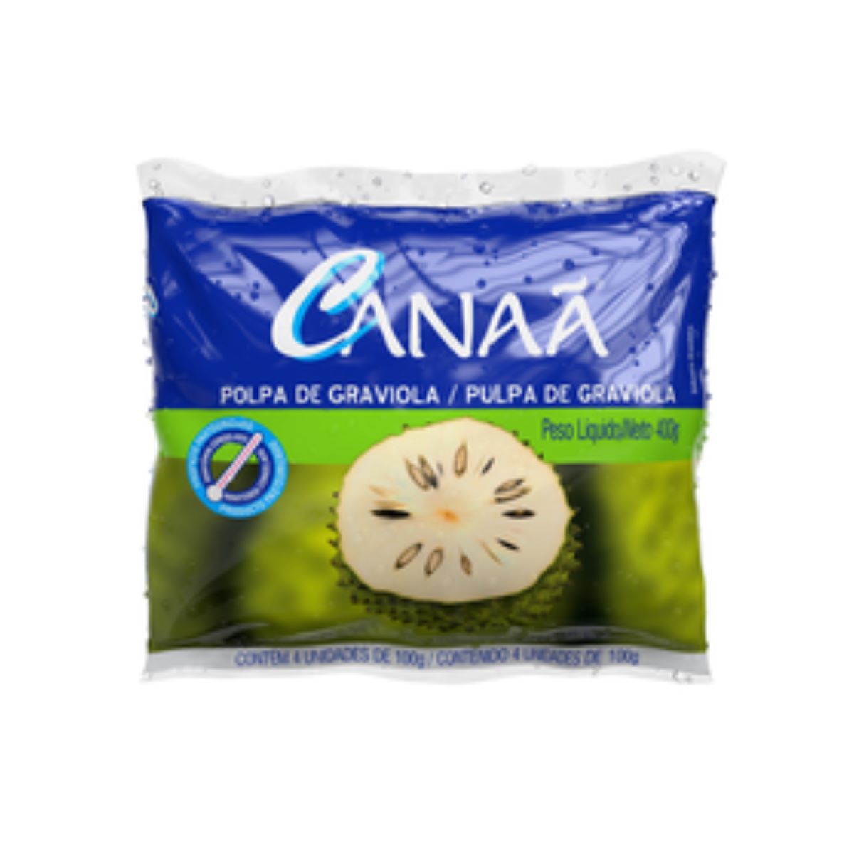 Polpa de Graviola Canaã 400 g