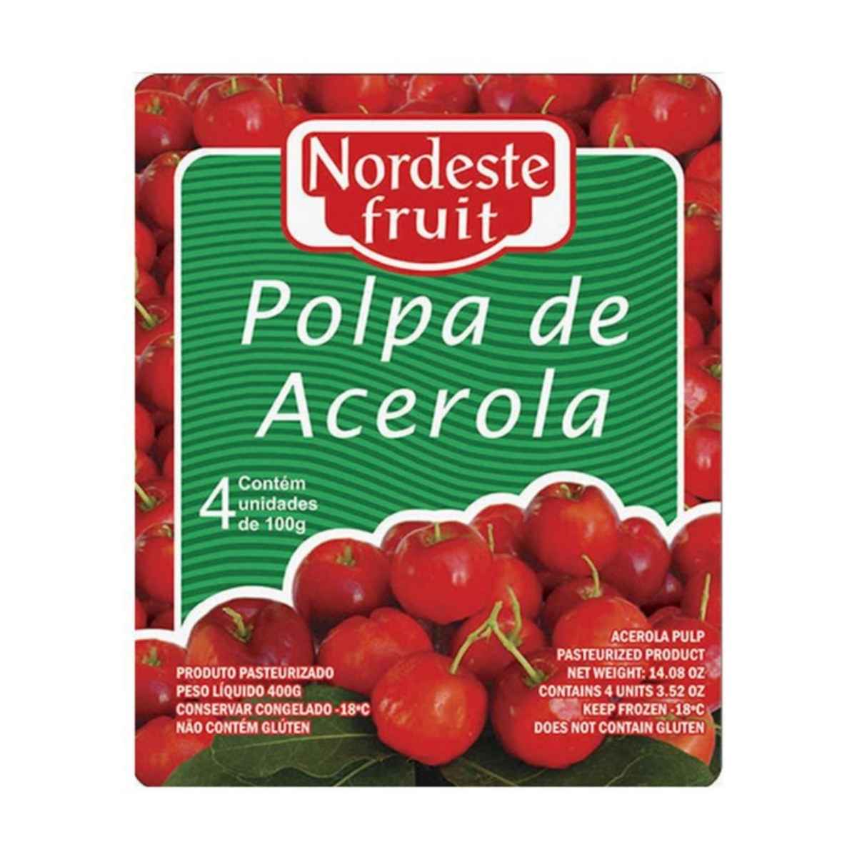 Polpa Nordeste Fruit de Acerola 400 g