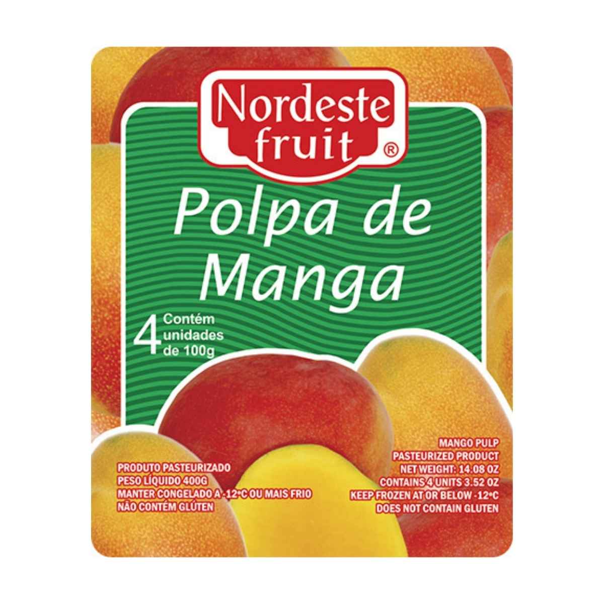 Polpa Nordeste Fruit de Manga 400 g