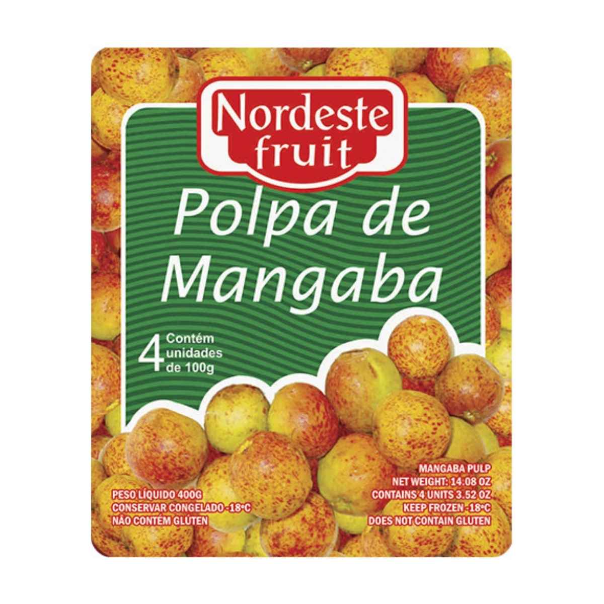 Polpa Nordeste Fruit de Mangaba 400 g