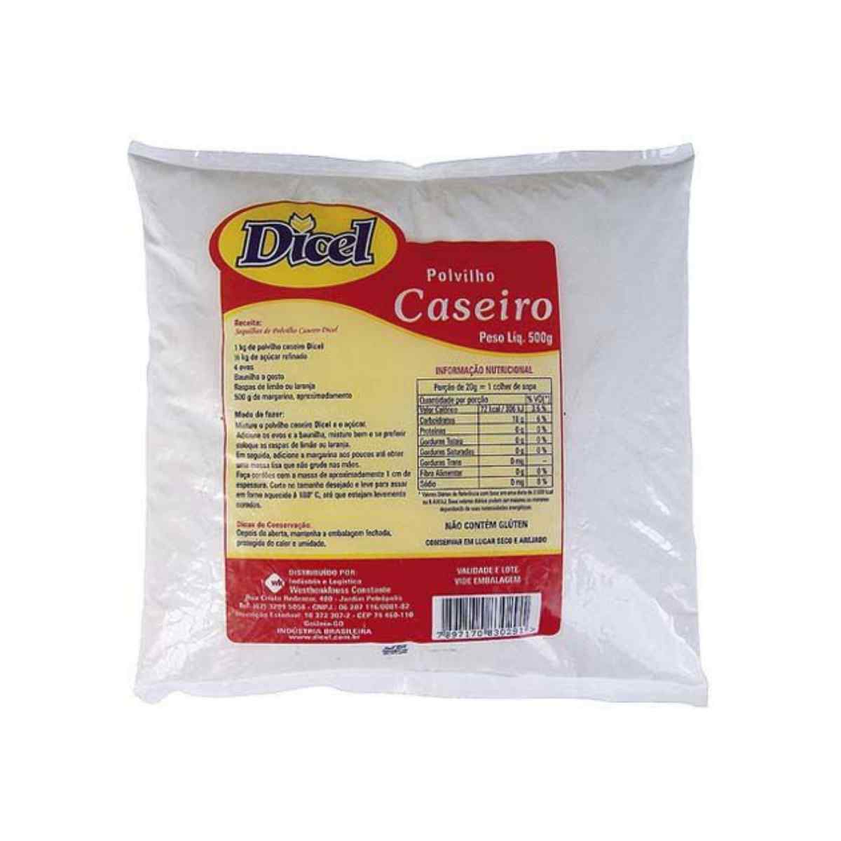 Polvilho Caseiro Dicel 500 g