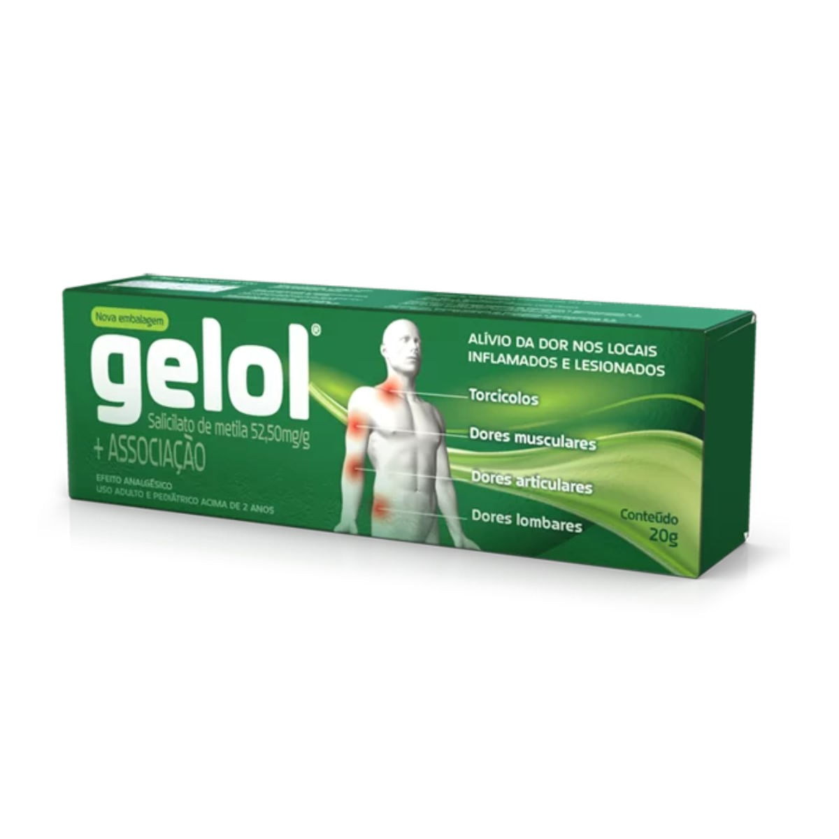 Pomada Gelol 20gr