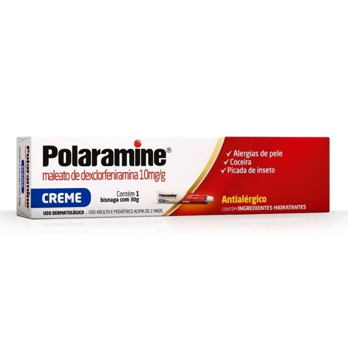 Pomada para Alergia Polaramine em Creme 30 g