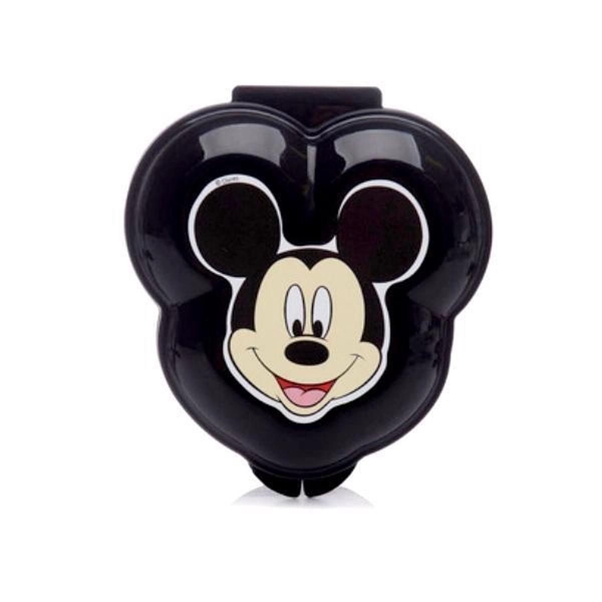 Porta Mix de Plástico Mickey Plasútil Preto