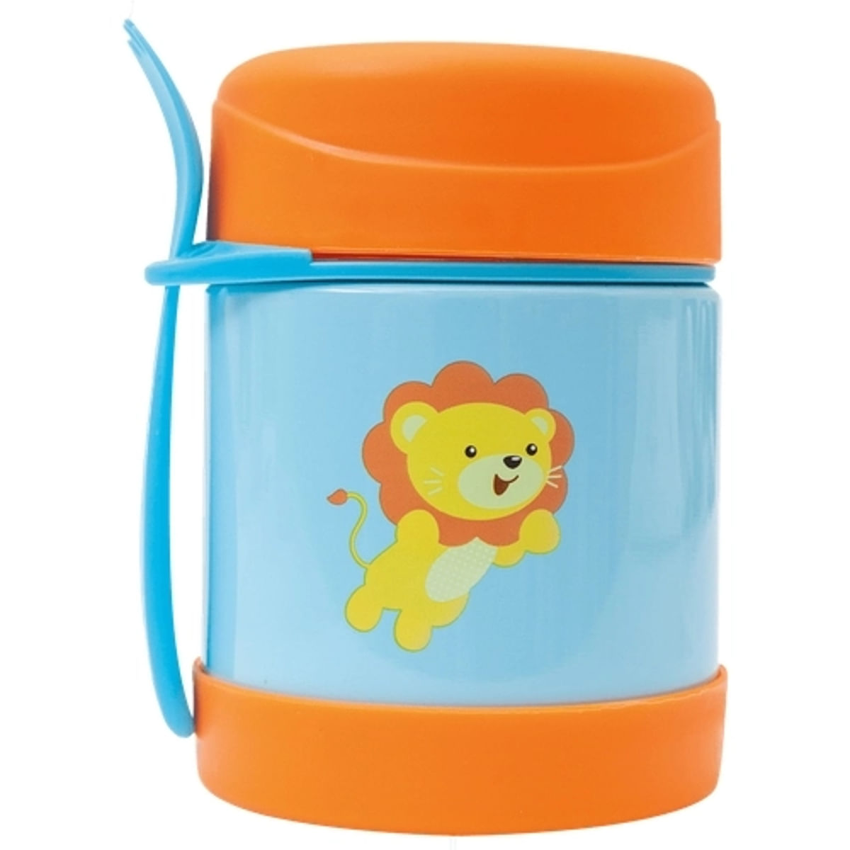 Pote Térmico em Inox Buba Animal Fun Leão 320 Ml