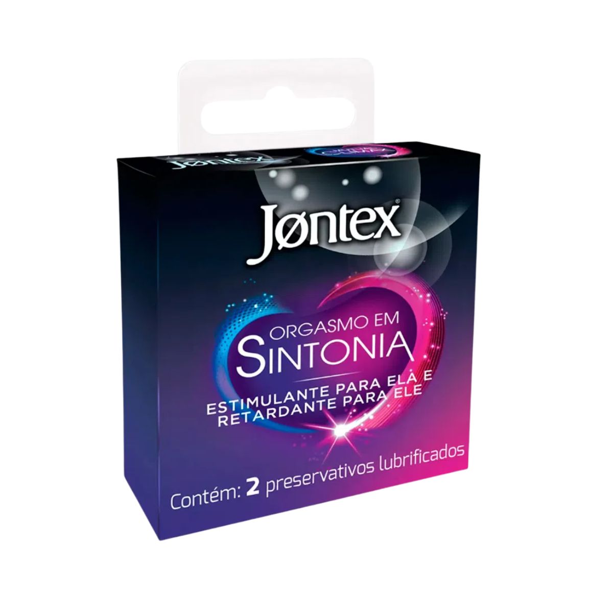 Preservativo Jontex Orgasmo em Sintonia 2 Unidades