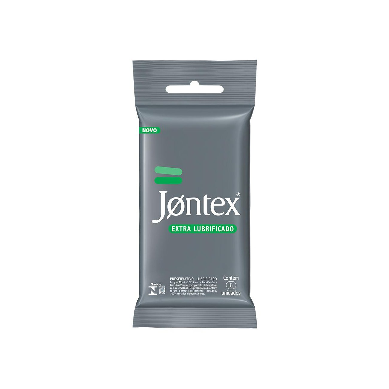 Preservativo Masculino Jontex Comfort Plus com 6 Unidades