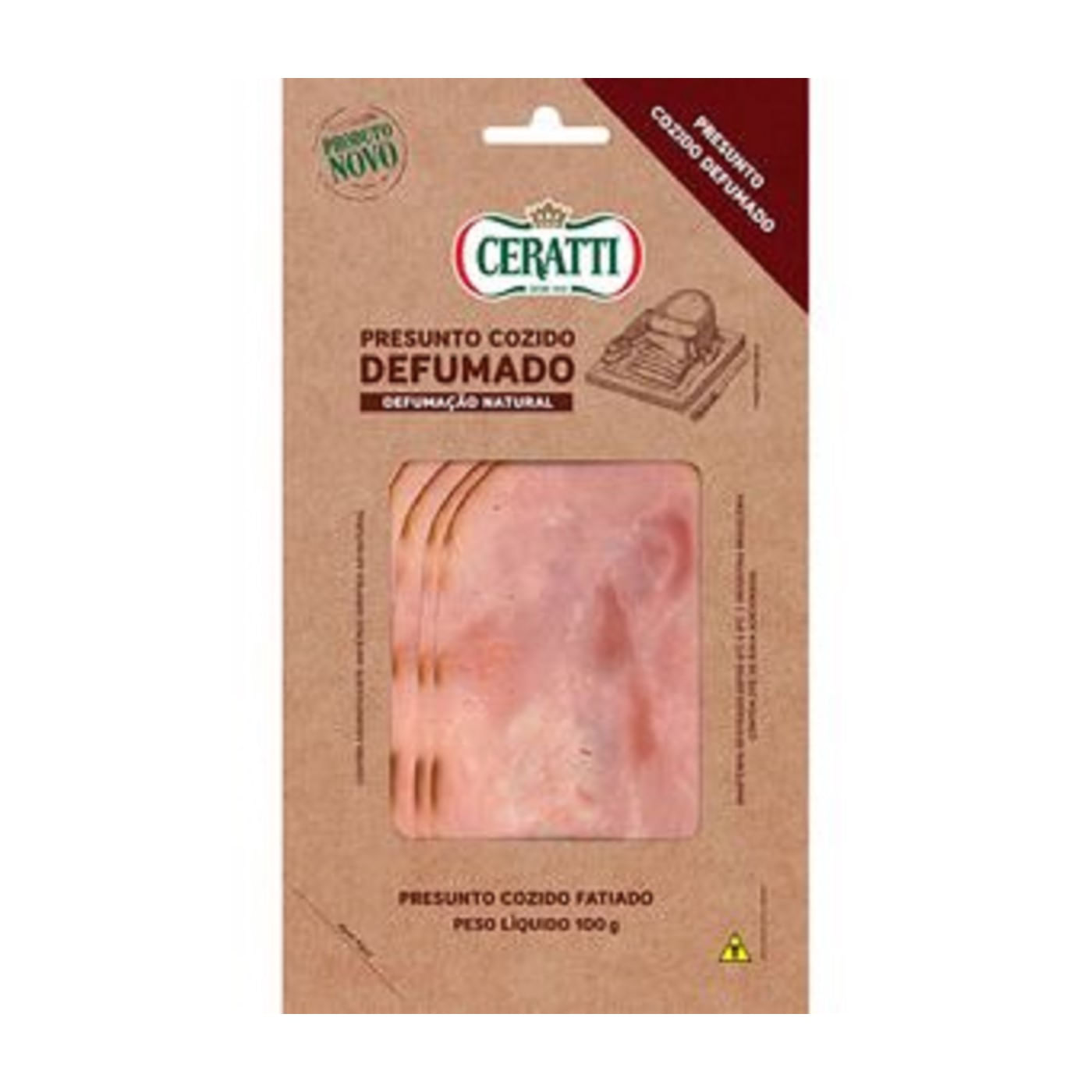 Presunto Defumado Fatiado Ceratti 180 g