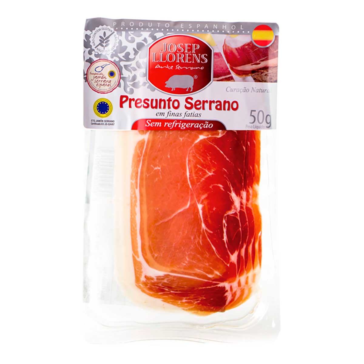 Presunto Serrano Fatiado Haciendas 50 g