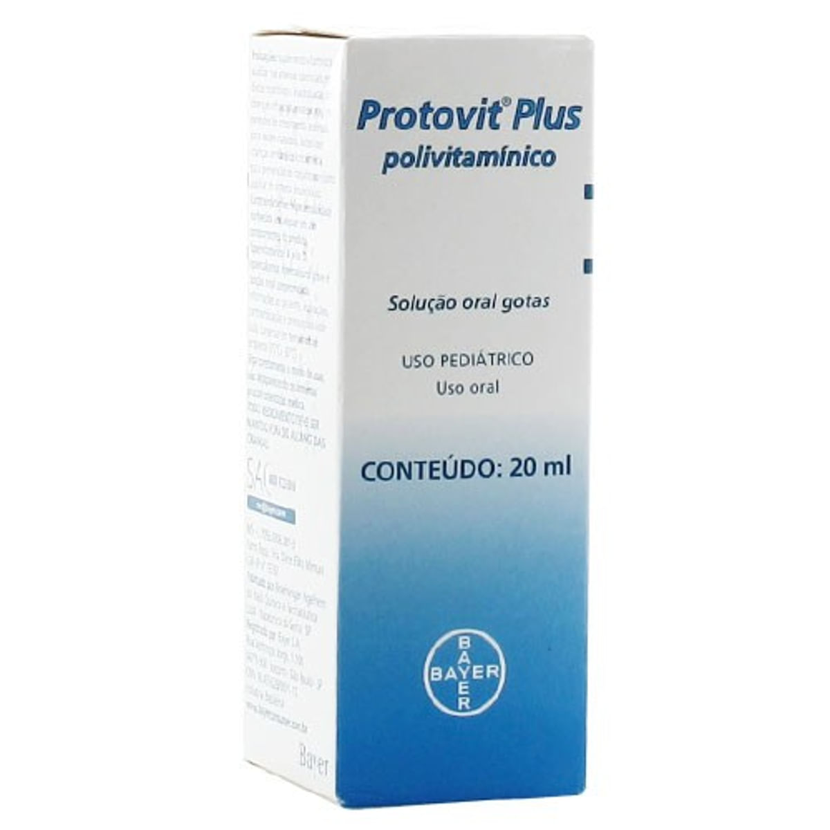 Protovit Plus Polivitamíco em Gotas 20 Ml