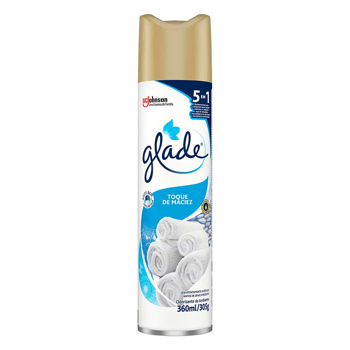 Purificador de Ar Aero Glade Toque Maciez 360 ml