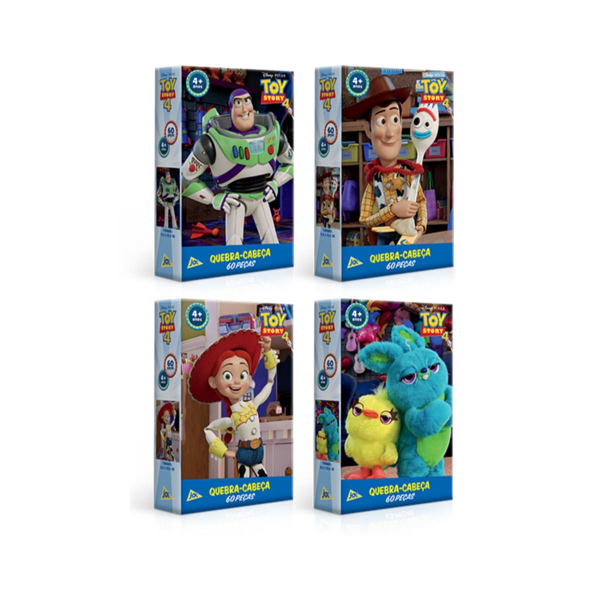 Quebra-Cabeças Toy Story 60 peças Toyster