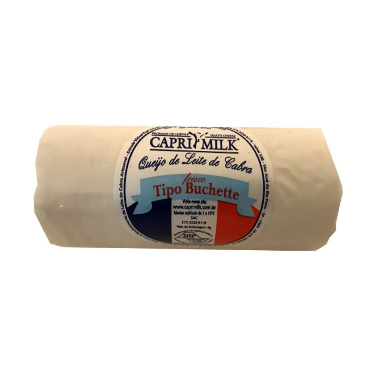 Queijo de Cabra Tipo Buchette Caprimilk Aprox. 300 g