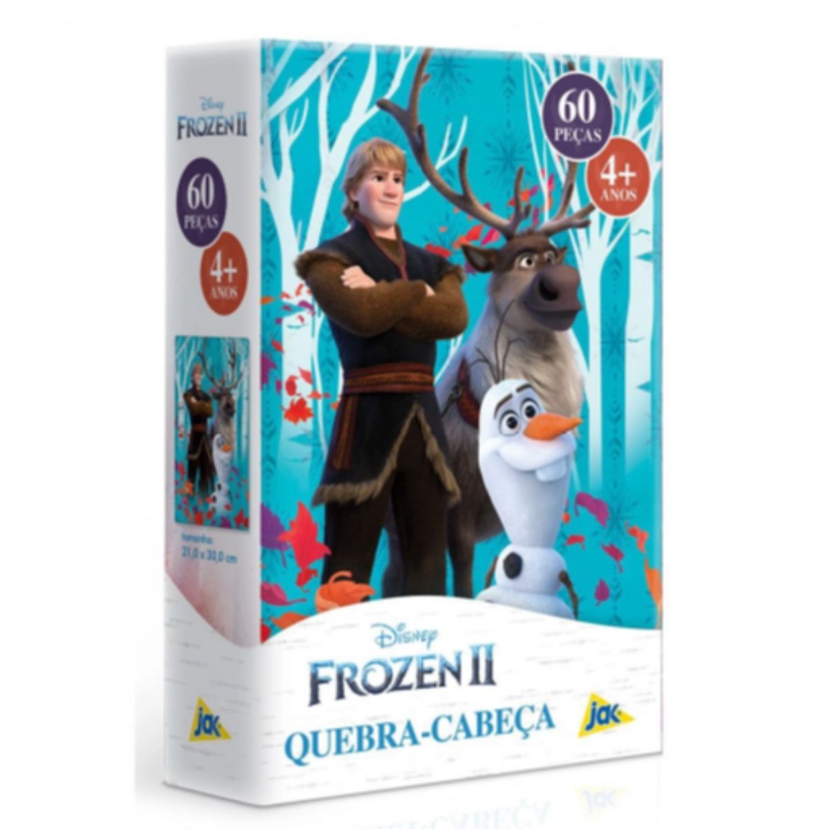 Quebra Cabeças Frozen Disney 60 Peças Toyster