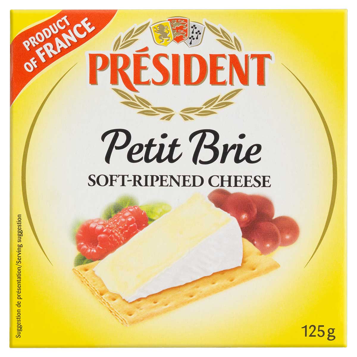 Queijo Brie Président Petit 125 g