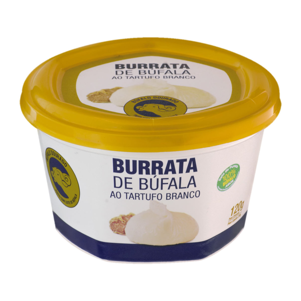 Queijo Burrata de Búfala Búfalo Dourado 120 g