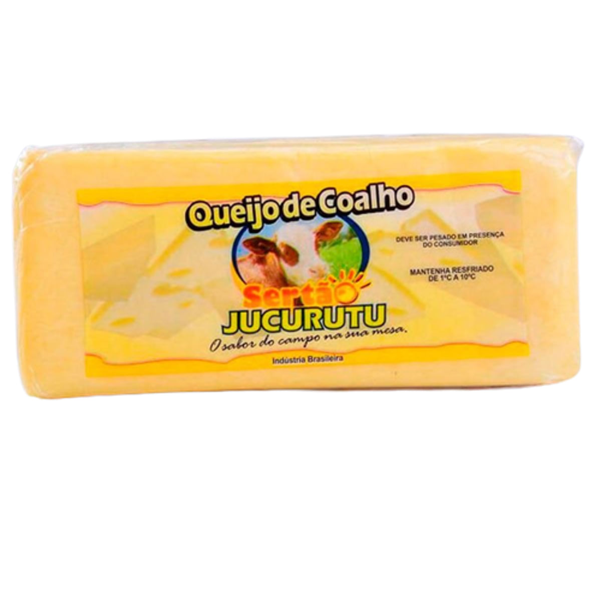 Queijo Coalho em Barra Sertão do Jucurutu Aprox. 400g