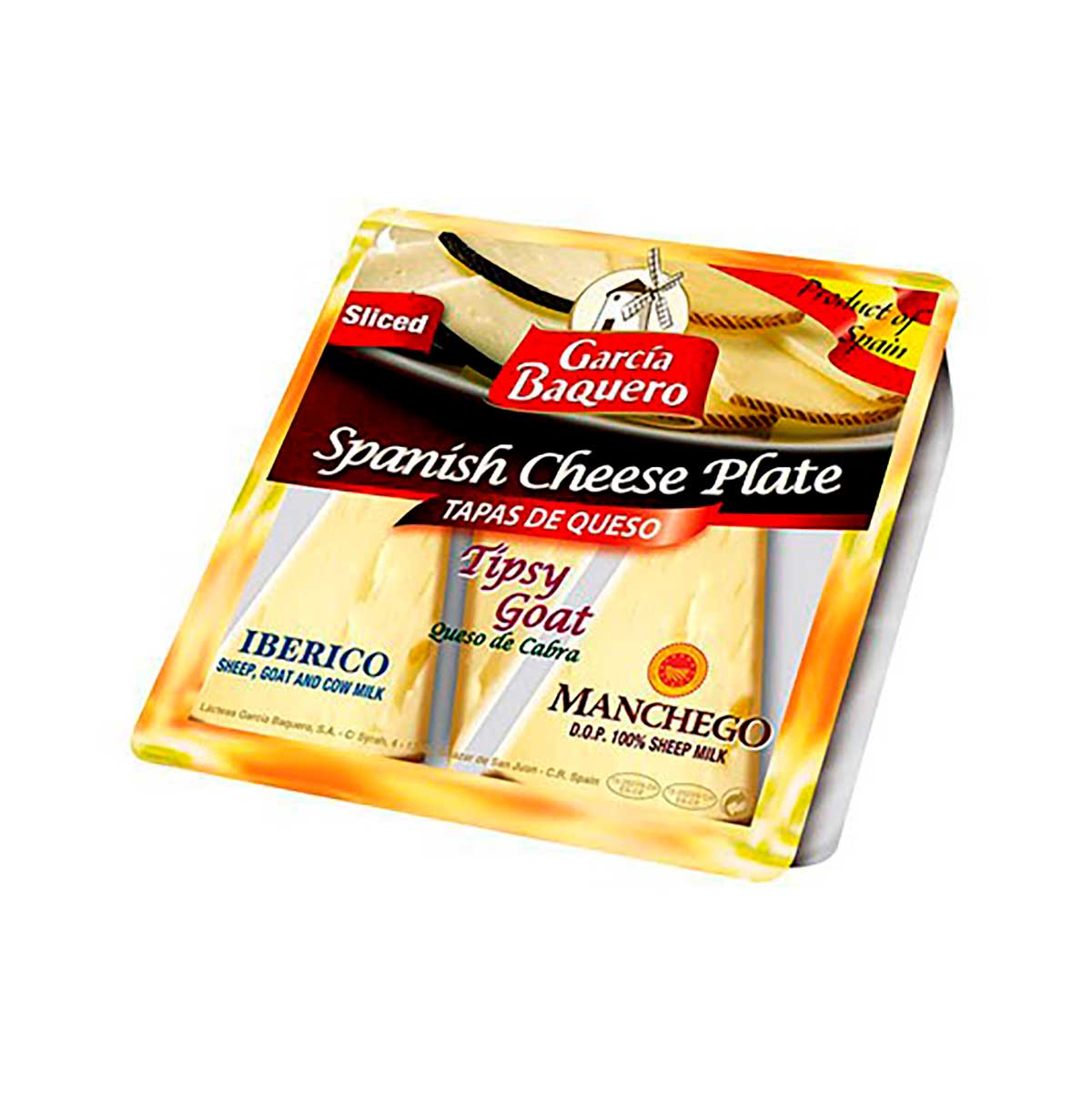 Queijo de Cabra Tapas de Queso Iberico Manchego Garcia Baquero 150 g