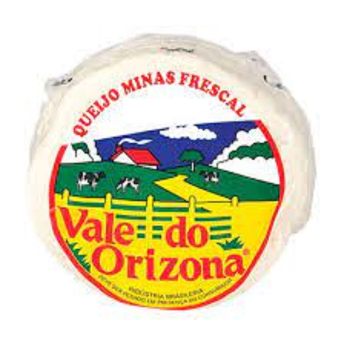 Queijo Minas Frescal Peça Vale do Orizona Aproximadamente 500 g