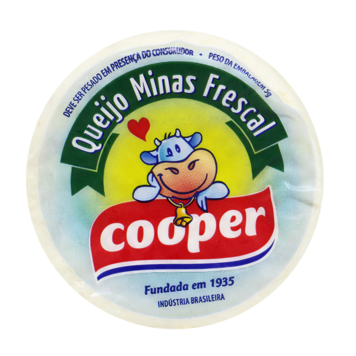 Queijo Minas Frescal Cooper Aprox. 540g