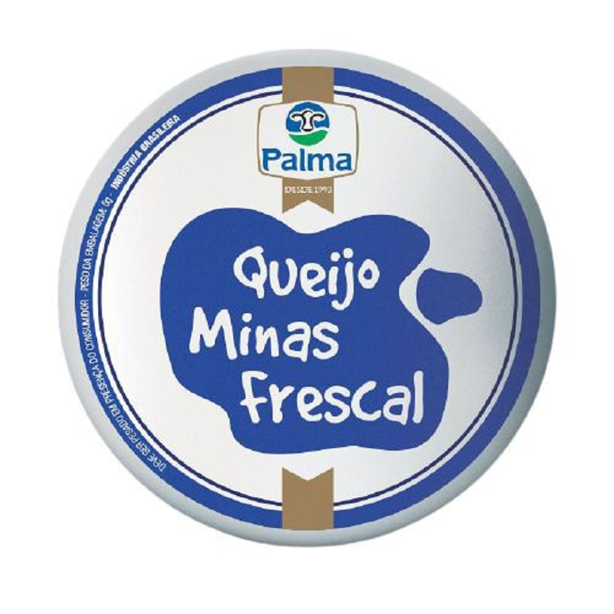 Queijo Minas Frescal Peça Palma Aproximadamente 500 g