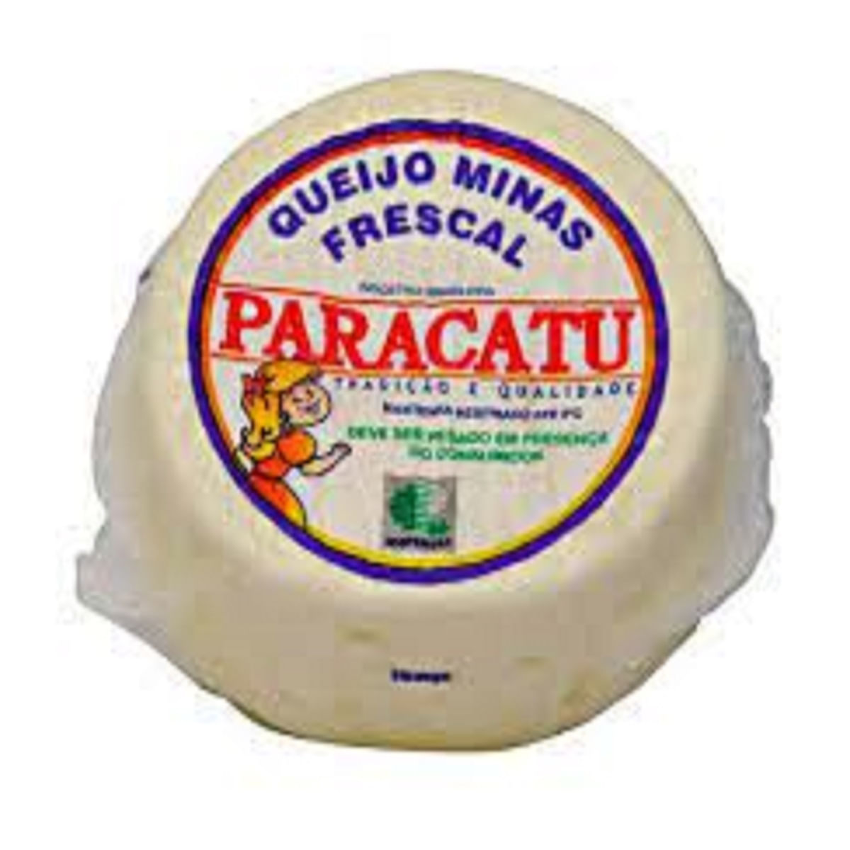 Queijo Minas Frescal Peça Paracatu Aproximadamente 500 g