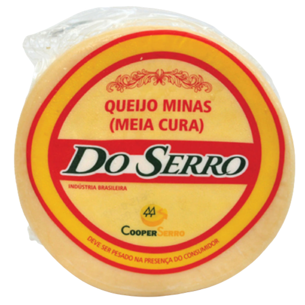 Queijo Minas Meia Cura Do Serro Aproximadamente 450g