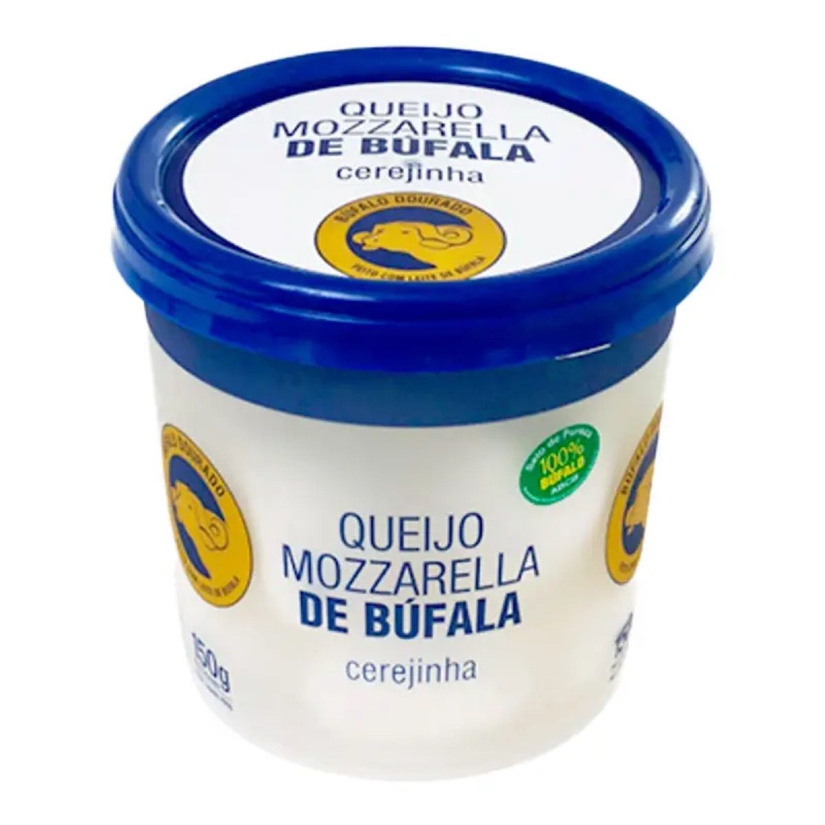 Queijo Mussarela de Búfala Cerejinha Búfalo Dourado 250 g