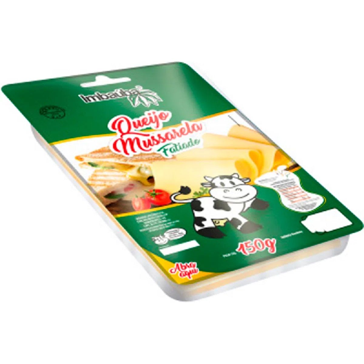 Queijo Mussarela Fatiada Imbauba 150 g