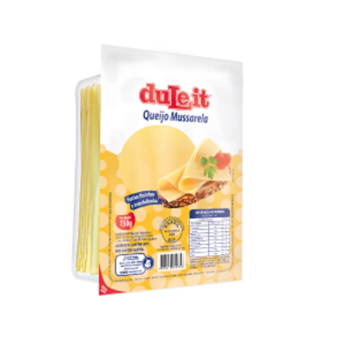 Queijo Mussarela Fatiada Duleit 150 g