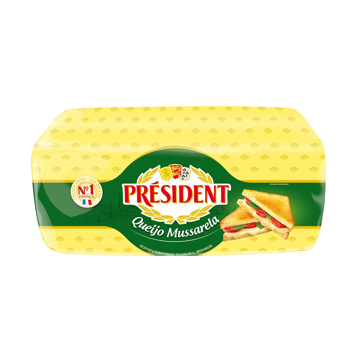 Queijo Mussarela Fatiado Président 150 g