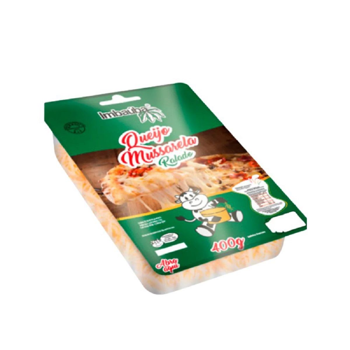 Queijo Mussarela Ralada Imbauba 400 g