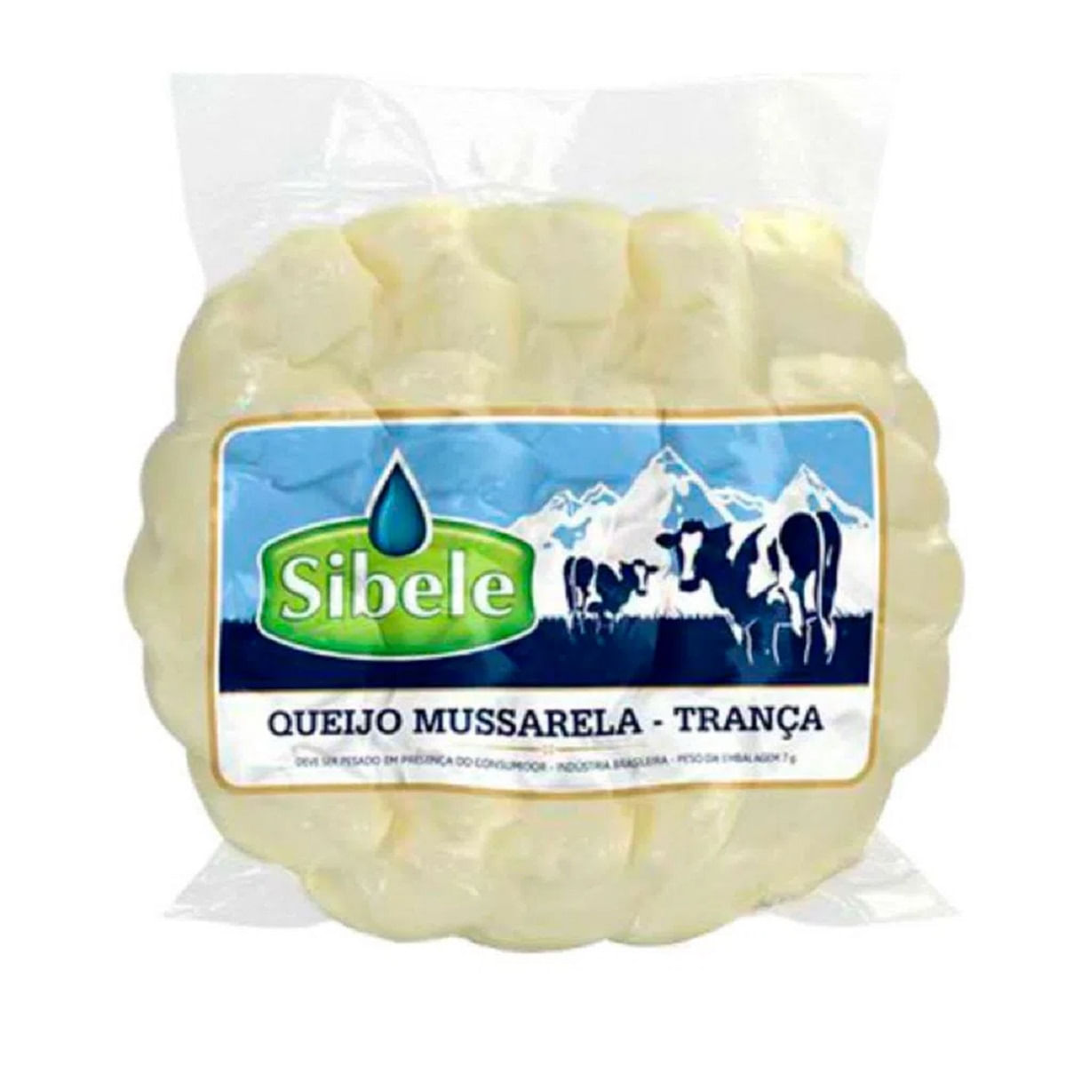 Queijo Mussarela Trança Sibele Aproximadamente 500 g