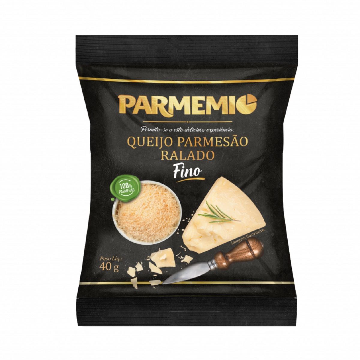 Queijo Parmesão Ralado Parmemio 40 g