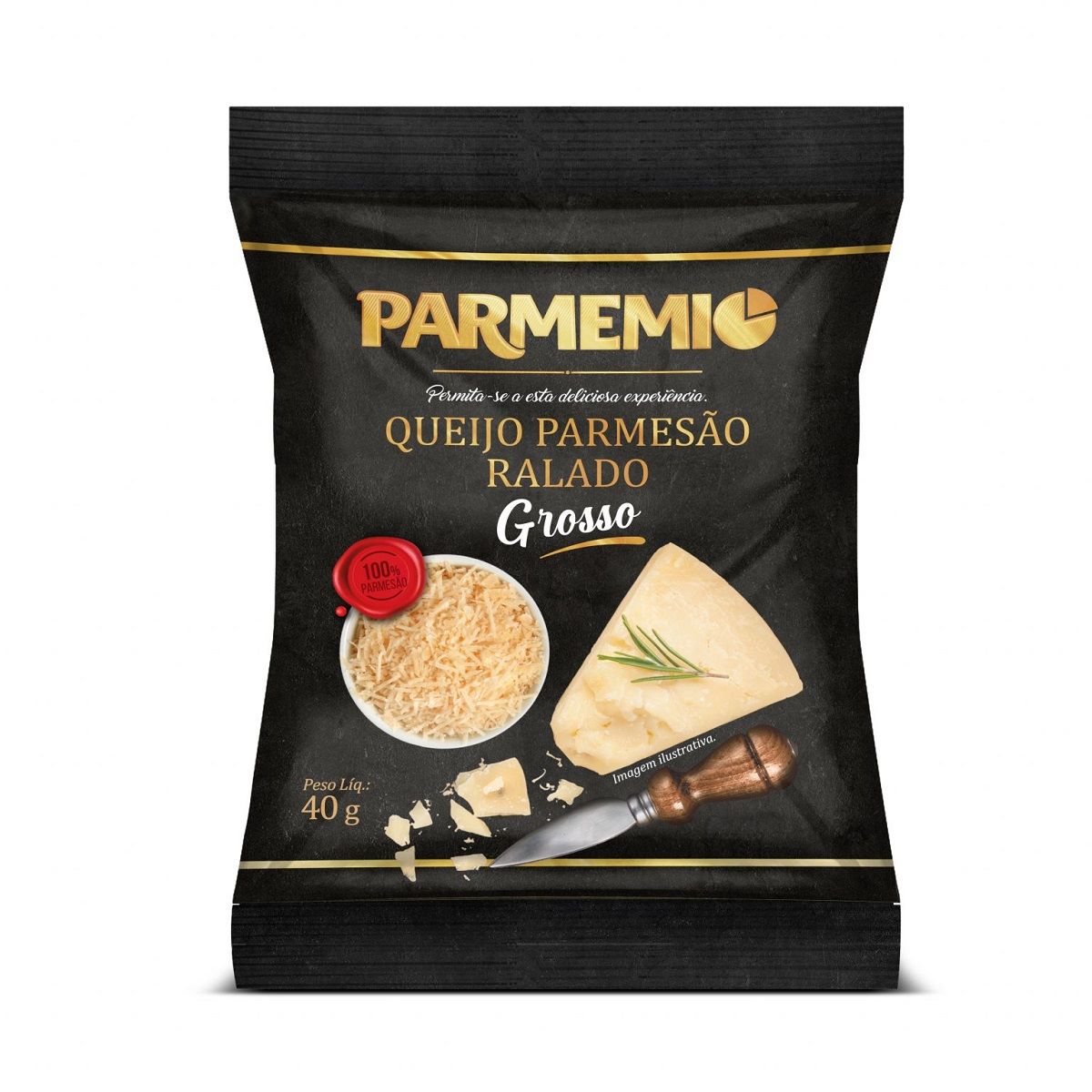 Queijo Parmesão Ralado Parmemio 40 g