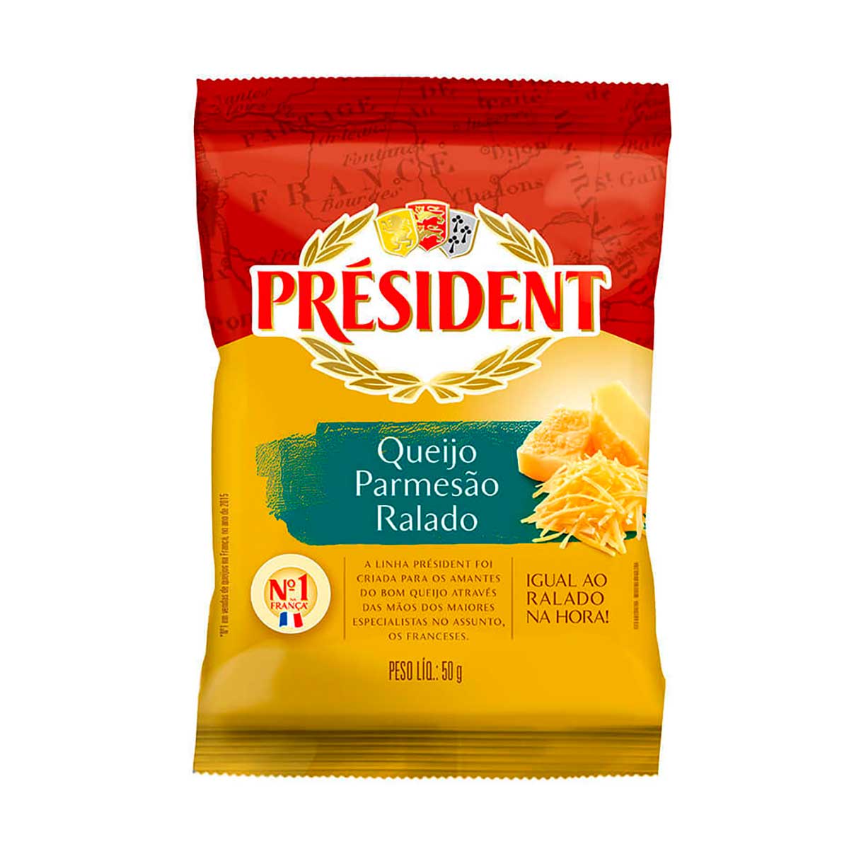 Queijo Parmesão Ralado Président 50g