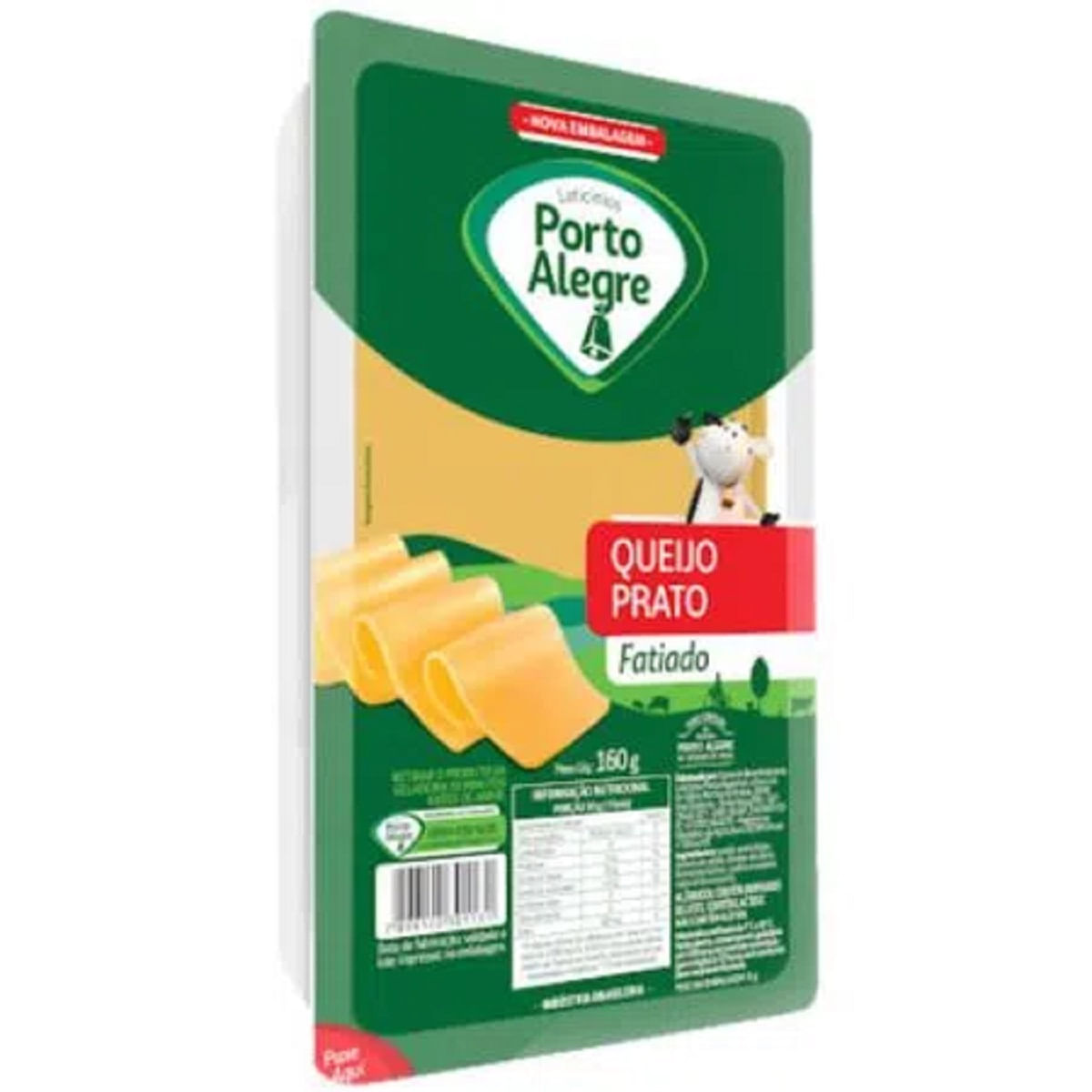 Queijo Prato Fatiado Porto Alegre 150 g