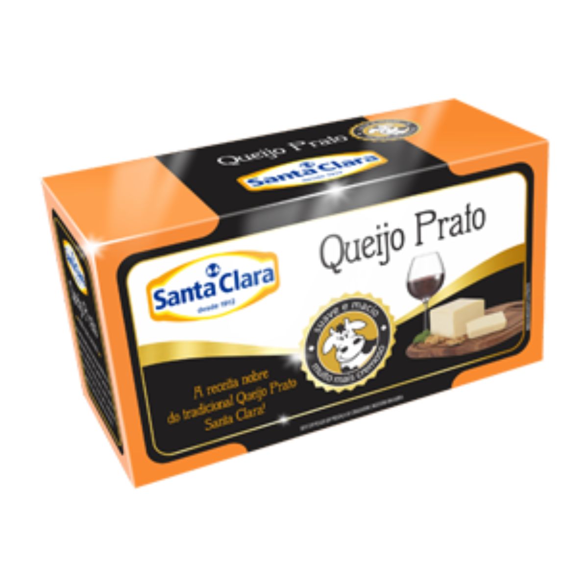 Queijo Prato Santa Clara Mais Cremoso Aprox. 400 g