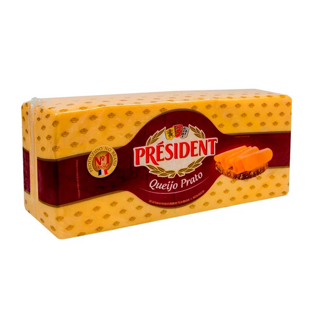 Queijo Prato Fatiado Président 150 g