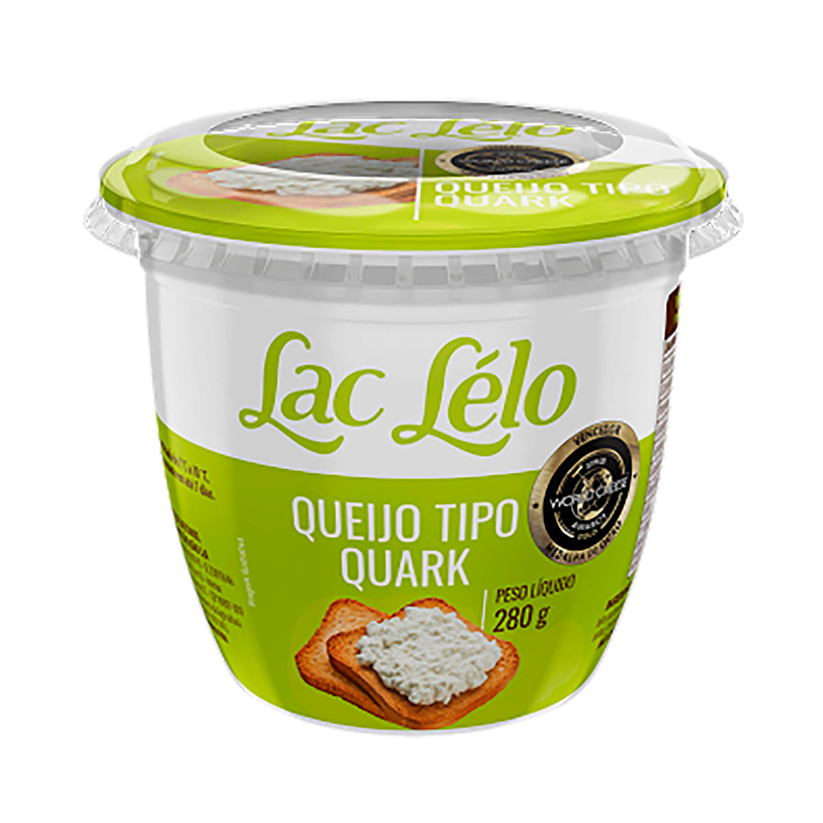 Queijo Quark Lac Lelo 280 g