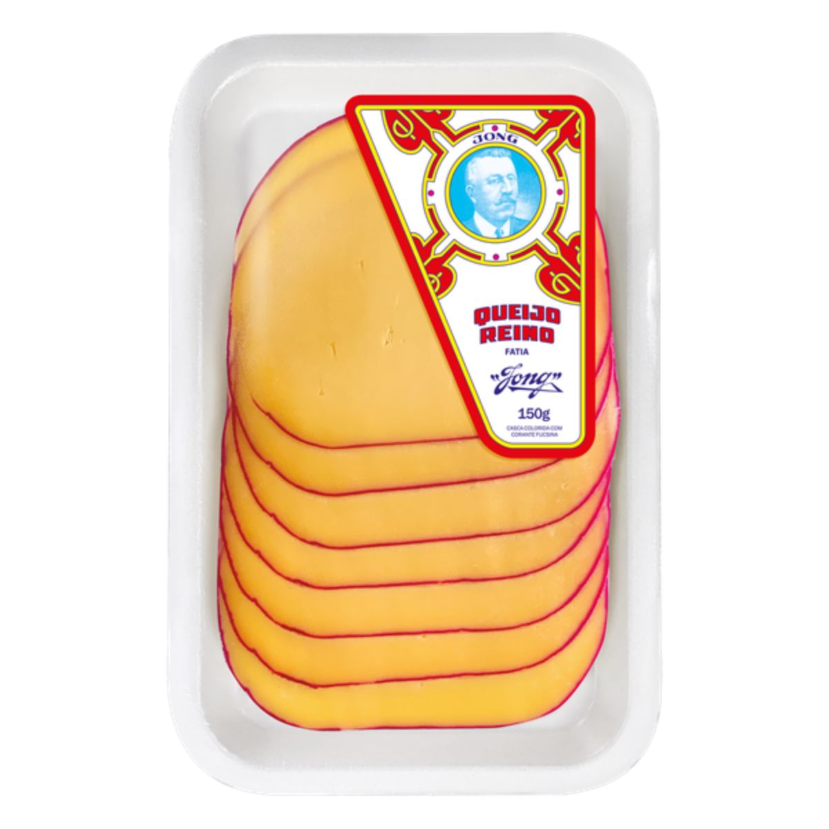 Queijo Fatiado Reino Jong Aprox. 120 g