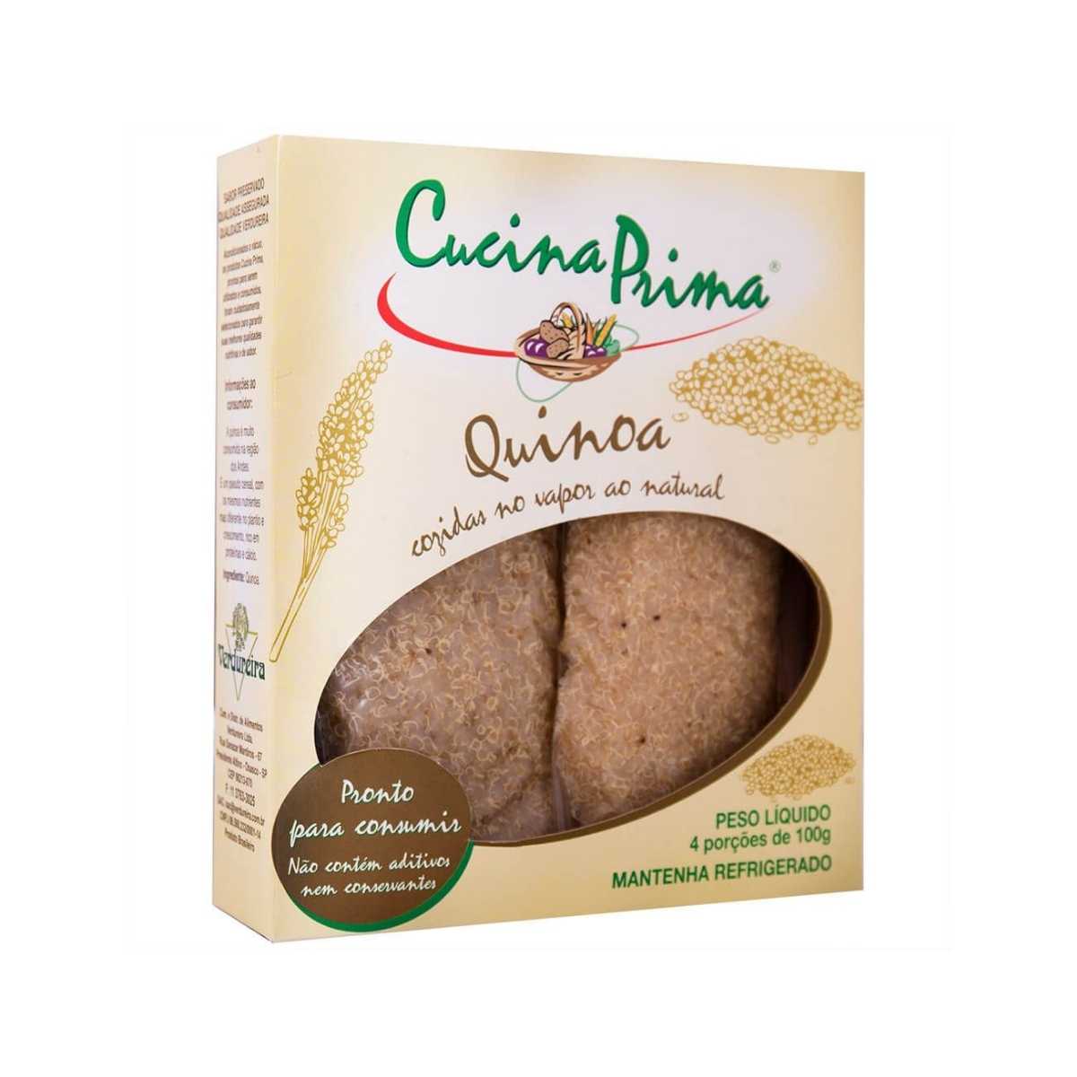 Quinoa Cozida Verdureira Cucina Prima 400 g