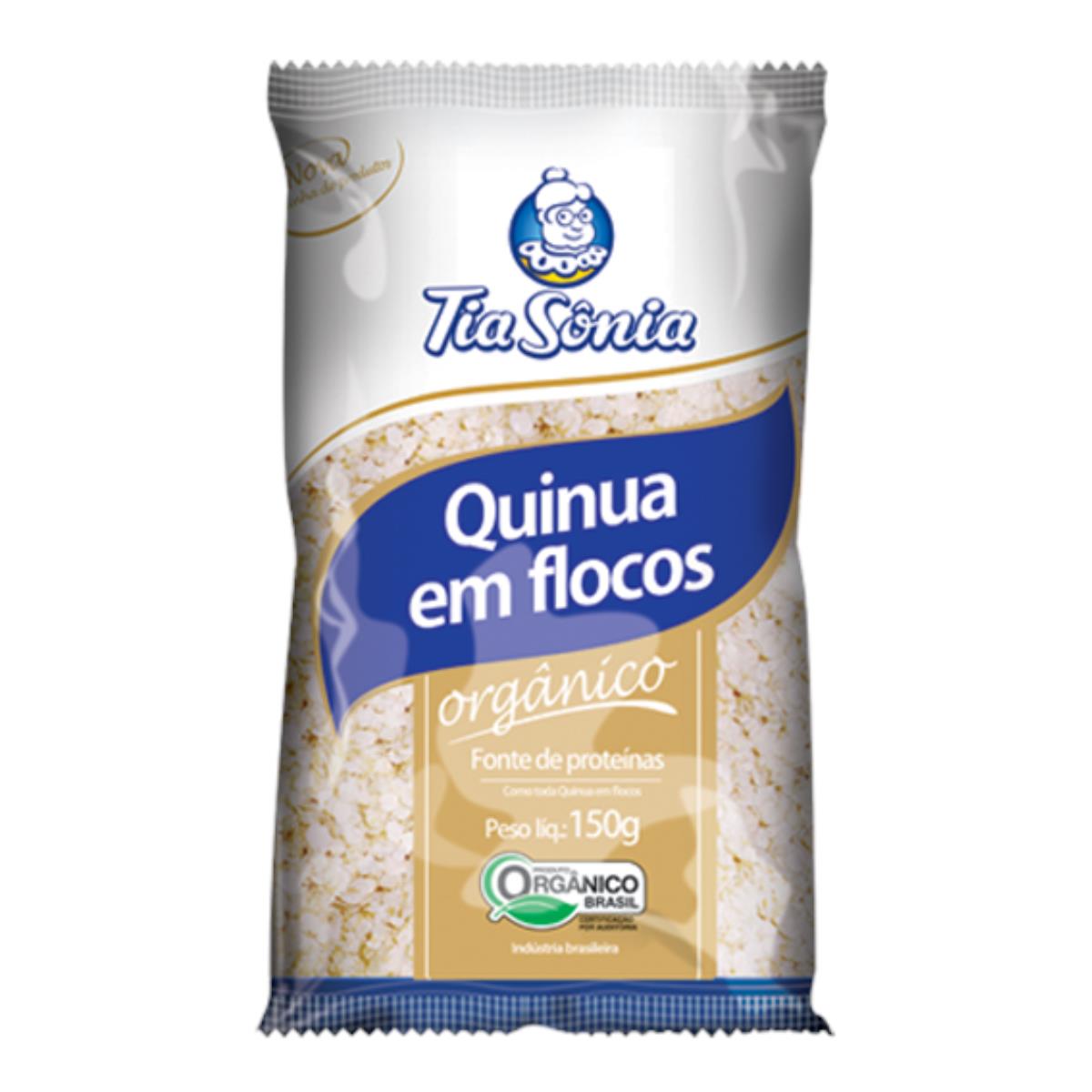 Quinoa em Flocos Tia Sonia Pacote 150 g